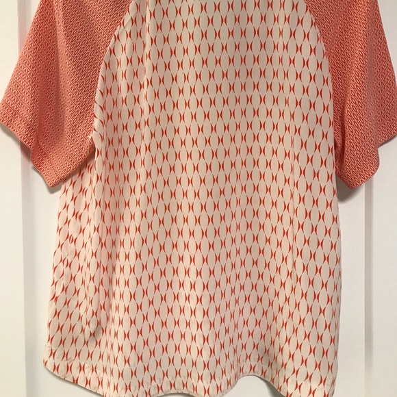 Fossil blouse, Size L, red and white - Picture 2 of 4